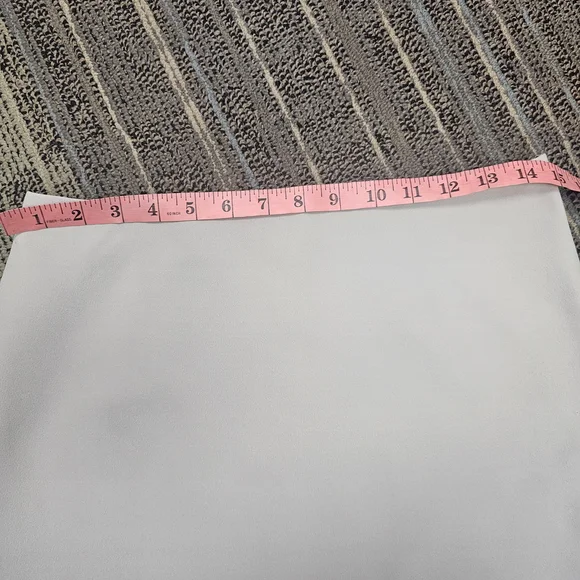 Reformation Silver Mini Pencil Skirt Cocktail - Picture 8 of 11